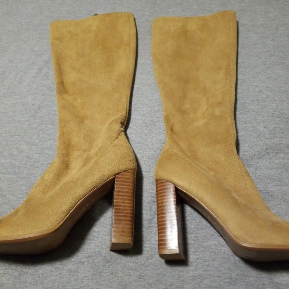 Tan Suede Boots